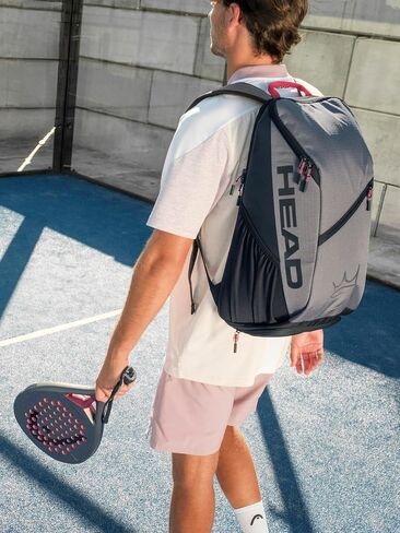 HEAD Coello Tour Padel Backpack 25L Bag - Arturo Coello Bag Collection, Racquet & Shoe Compartment in Kuwait