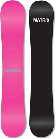 Matrix | Stiletto | Adult Positive Camber All-Mountain Riding Snowboard - Pink in Kuwait
