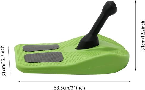 Outdoor Snowboard for Adults Youth – All Mountain Freestyle Ski Board, Lightweight & Durable Camping Snowboard, Green in Saudi Arabia