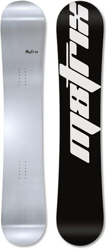 Matrix | Mirror | Adult Camber-Rocker-Camber All-Mountain Freestyle Snowboard - Mirrored Reflective Topsheet in Kuwait