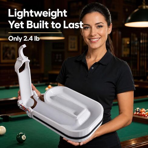 THOUSAND SUNNY Billiards and Snooker Training Rack, Pool Training Aids Equipment for Billiards Clubs Holds 15 Balls in Kuwait