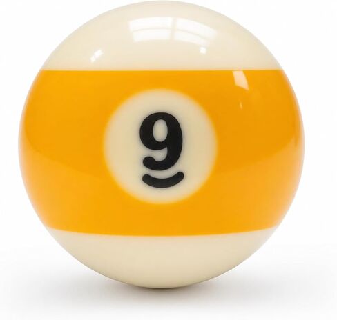 KONLLEN Single Replacement Pool Ball – 2-1/4" Regulation Size & Weight Billiard Ball Made of Phenolic Resin (Choose 1–15 or Cue Ball) in Saudi Arabia