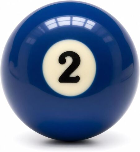 KONLLEN Single Replacement Pool Ball – 2-1/4" Regulation Size & Weight Billiard Ball Made of Phenolic Resin (Choose 1–15 or Cue Ball) in Saudi Arabia