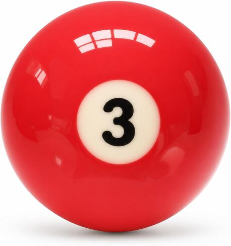 KONLLEN Single Replacement Pool Ball – 2-1/4" Regulation Size & Weight Billiard Ball Made of Phenolic Resin (Choose 1–15 or Cue Ball) in Saudi Arabia
