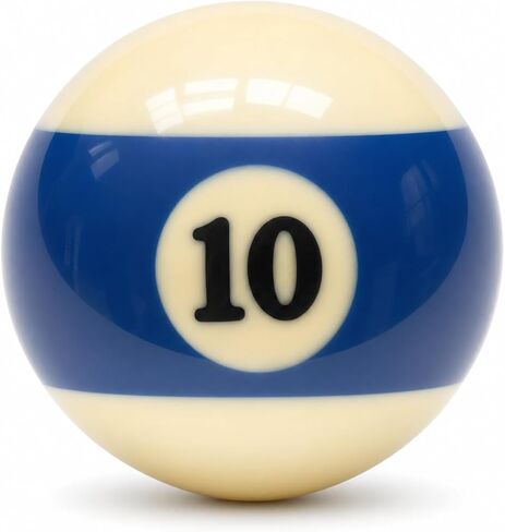 KONLLEN Single Replacement Pool Ball – 2-1/4" Regulation Size & Weight Billiard Ball Made of Phenolic Resin (Choose 1–15 or Cue Ball) in Saudi Arabia
