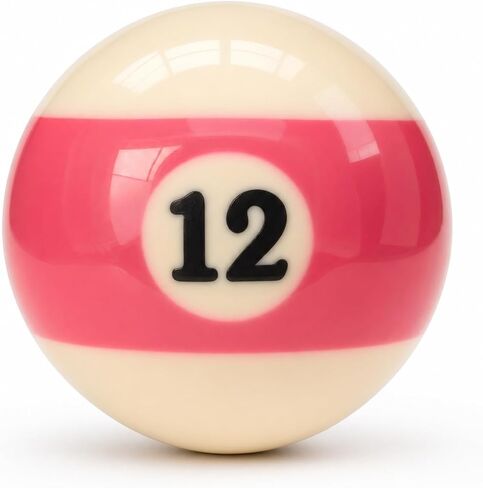 KONLLEN Single Replacement Pool Ball – 2-1/4" Regulation Size & Weight Billiard Ball Made of Phenolic Resin (Choose 1–15 or Cue Ball) in Saudi Arabia