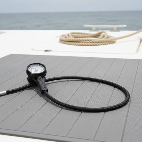Luminous Pressure Depth Gauge Compact Design Combined Dive Gauge Waterproof Water Sports Gear in Kuwait