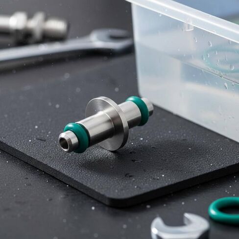 High Pressure Hose Valve Valve Assembly Pressure Gauge Swivel Pin Diving Equipment Part for Dive Technicians, Green, Fluorine Cross in Saudi Arabia