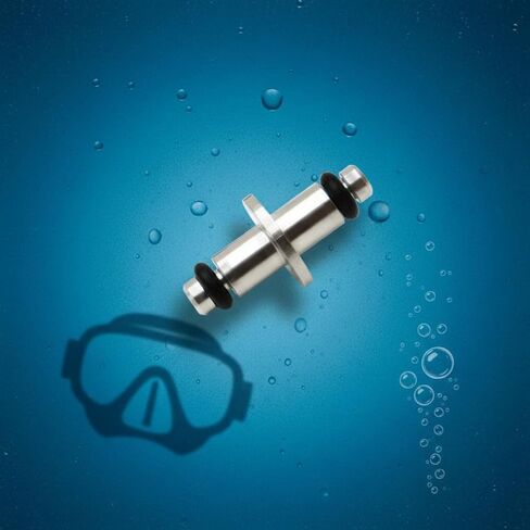 High Pressure Hose Valve Valve Assembly Pressure Gauge Swivel Pin Diving Equipment Part for Dive Technicians, Green, Fluorine Cross in Saudi Arabia