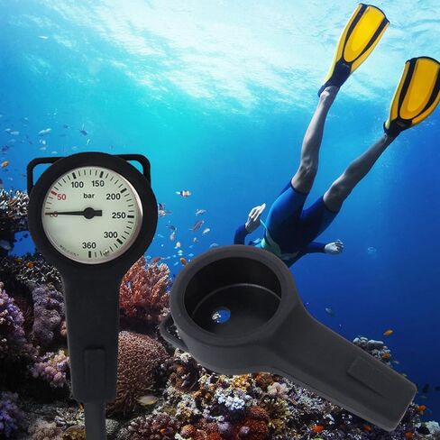 Scuba Pressure Gauge Boot, Submersible Pressure Gauge Protector for 5cm (1.97") Diameter Gauges, EPDM Rubber Protective Cover for Diving SPG in Saudi Arabia