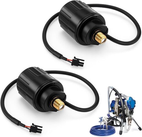 Lounsweer 2 Pcs 249005 Sprayer Pressure Regulator Value Pressure Control Regulating Valve Compatible with Graco Airless Sprayer 190 LTS/ 210 ES/ 390 Nova in Kuwait