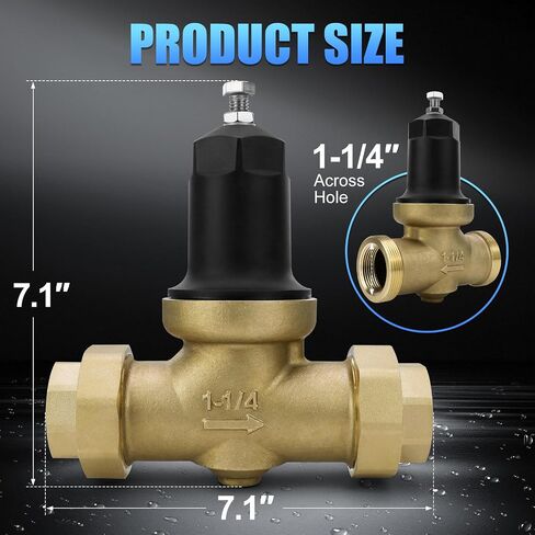 114-NR3XL صمام تخفيض الضغط مع أنبوب لولبة داخلي مزدوج Npt اتصال 1-1/4 "Nr3xl خرطوشة مدمجة in Kuwait