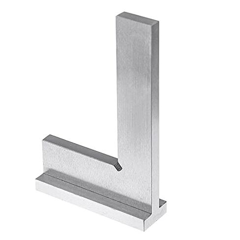 مجموعة مهندس زاوية قائمة 90 درجة مربعة مع مقعد مسطرة صلبة أرضية من الفولاذ 50x40/75x50/100x70 مللي متر جديد in Kuwait