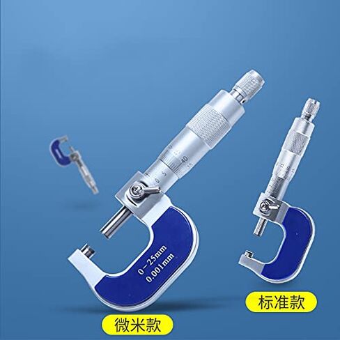 Syntek Micrometer 0-25.4mm 1inch Range 0.01 mm Diameter Industrial Wall Thickness Measuring High Precision Metal Measure Gauge in Saudi Arabia