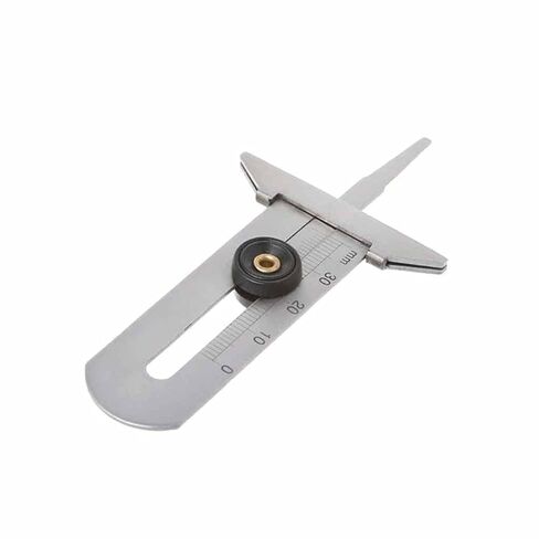 الفولاذ المقاوم للصدأ سيارة الإطارات فقي عمق قياس 0-30mm أداة قياس الفرجار in Kuwait
