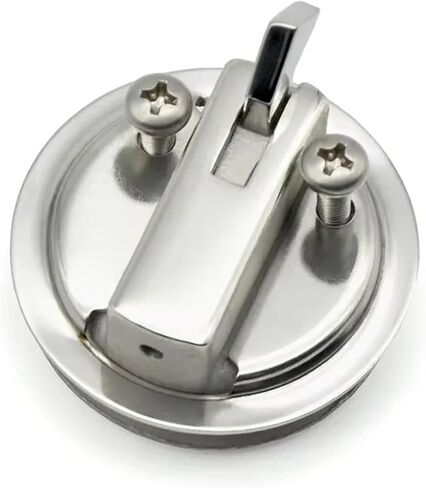 Stainless Steel Round Lock Pull Ring Handle Cam Fittings Flush Slam Latch for RV Yacht Camper Deck 1Pcs in Kuwait