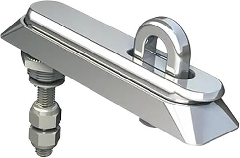 Zinc Alloy Flat Lock with Padlock Industrial Automation Equipment 1Pcs in Kuwait