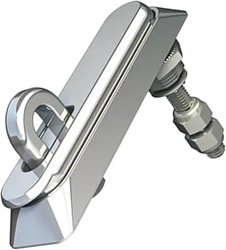 Zinc Alloy Flat Lock with Padlock Industrial Automation Equipment 1Pcs in Kuwait