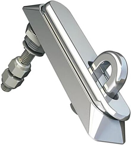 Zinc Alloy Flat Lock with Padlock Industrial Automation Equipment 1Pcs in Kuwait