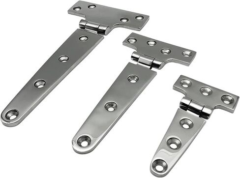 Hinges Heavy Duty 316 Stainless Steel Tee T Hinge Hardware 1Pcs(151x75mm) in Kuwait