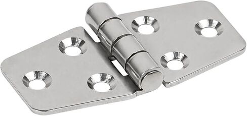 Door Hinges Stainless Steel Hinge Window Hardware 76 * 38mm 4Pcs in Kuwait