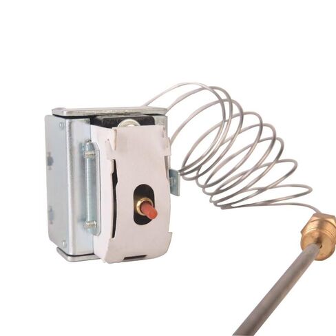 High Limit Thermostat for Pitco Fryer, PP10084 450°F Safety Thermostat Replacement, 1/4" MPT Thread, Manual Reset, Replaces 5225-11B LCHMO5030, Compatible with VF35 SG14 35C 45C+ in Kuwait