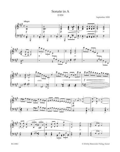 Schubert: Piano Sonata in A Major, D 959 in Saudi Arabia