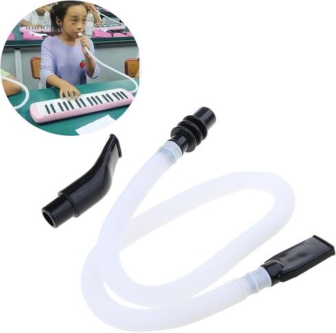 Flexible Melodica Tube with Mouthpiece Extension Pipe Set for 32 and 37 Wind Pianica Instruments in Saudi Arabia