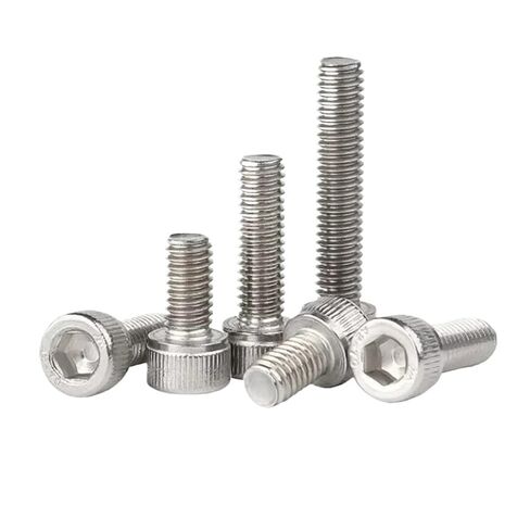 10/20PCS M3x70mm-130mm DIN912 304 Stainless Steel Inner Hexagon Lengthen Screw Knurled Cup Head Bolts Extra Long Screws Bolt(M3x95mm 10pcs) in Kuwait
