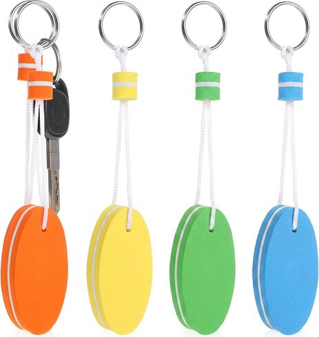 4 قطع من سلسلة مفاتيح القارب العائمة، سلسلة مفاتيح عائمة على شكل قارب، سلاسل مفاتيح للقوارب لركوب الأمواج والإبحار وصيد الأسماك والسباحة في الهواء الطلق ومستلزمات الرياضات المائية in Kuwait