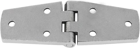 Stainless Steel Cast Door Strap Hinge with 6 Holes Mirror Polishing Hinges-38X102mm 4Pcs in Kuwait