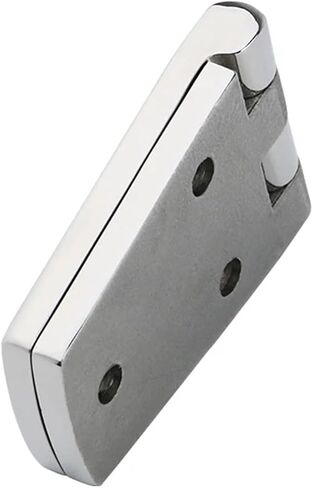 Stainless Steel Cast Door Strap Hinge with 6 Holes Mirror Polishing Hinges-38X102mm 4Pcs in Kuwait