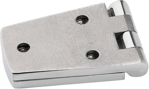 Stainless Steel Cast Door Strap Hinge with 6 Holes Mirror Polishing Hinges-38X102mm 4Pcs in Kuwait