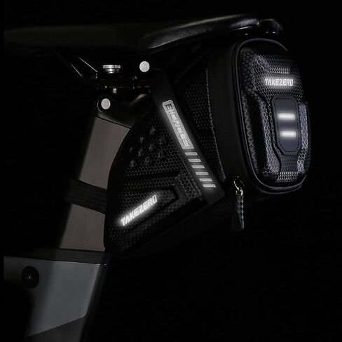 Bike Seat Bag, Waterproof Bicycle Saddle Bag Under Seat EVA Hard Shell Cycling Seat Pack for Mountain Road Bikes in Kuwait