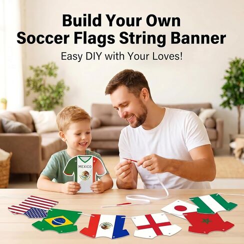 أعلام جيرسيه لكأس العالم لكرة القدم 2026، ديكورات كأس العالم، 49 قطعة من سلسلة الرايات لفريق كرة القدم الدولي، ديكورات حفلات كرة القدم للبار، المنزل، ديكور جدار المروحة الرياضية (ليس من بين أفضل 48 فريقًا) in Kuwait