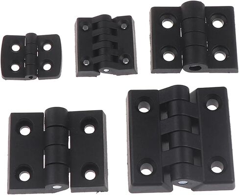 1PCS Small Hinges Black Mini Plastic Door Bearing Butt Cabinet ABS Hinge(40x30) in Kuwait