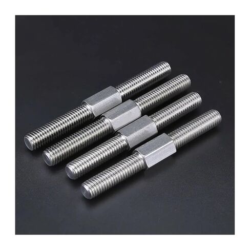 Double Ended Stud Screws, M10 Double-Ended Threaded Rod Left and Right Thread 304 Stainless Steel 30-100mm(M10x100mm 1pcs) in Kuwait