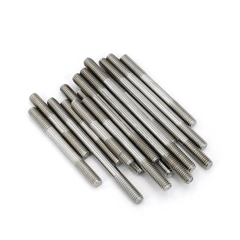 Double Ended Stud Screws, 304 A2 Stainless Steel Double Ended Threaded Rod Headless Stud Bolts M10 (30-250mm) M12 M16(M10 45mm) in Kuwait