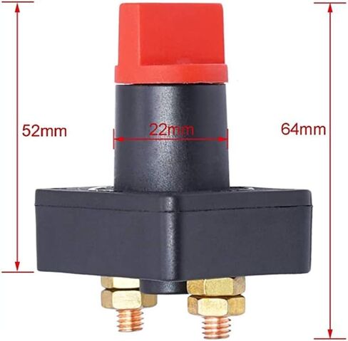 60V300A الروتاري المعزل قتل قطع مفتاح الطاقة لسيارة قارب البحرية شاحنة | طاقة البطارية قتل قطع التبديل قطع 2-موقف ON-OFF لسيارة قارب البحرية شاحنة RV ATV فان كارافان in Kuwait