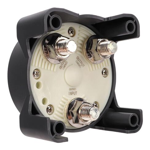 Semme Blue Sea 3000 Duty On Off Battery 600A Marine Master Battery Switch for RV Boat 32V Duty On Off Disconnect Switch HD Series YC102063 GY3000 مع ثلاث محطات in Kuwait
