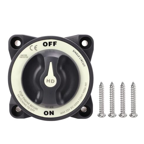 Semme Blue Sea 3000 Duty On Off Battery 600A Marine Master Battery Switch for RV Boat 32V Duty On Off Disconnect Switch HD Series YC102063 GY3000 مع ثلاث محطات in Kuwait