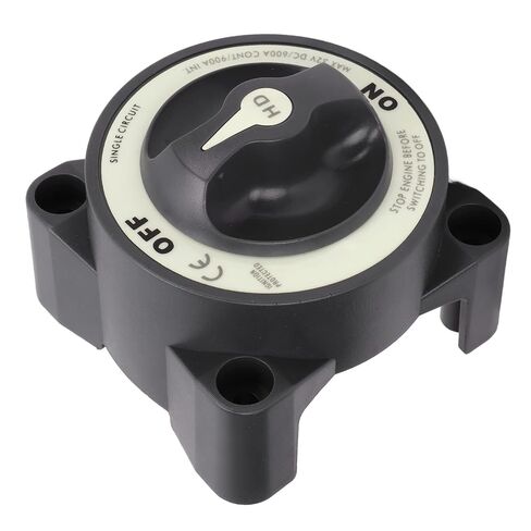 Semme Blue Sea 3000 Duty On Off Battery 600A Marine Master Battery Switch for RV Boat 32V Duty On Off Disconnect Switch HD Series YC102063 GY3000 مع ثلاث محطات in Kuwait