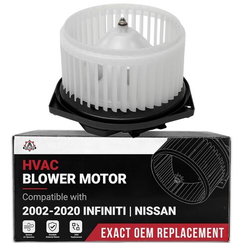 HVAC Heater Blower Motor with Fan Assembly Replacement by AA Ignition - Compatible with Acura and Honda Vehicles - ILX, RDX, Accord, CR-V, Civic - Replaces 700260, 79310-T0A-A01, 79310-TR6-A71, PM4038 in Saudi Arabia
