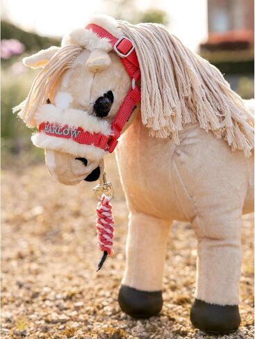 LeMieux Harlow Toy Pony Halter & Leadrope - Coral Crush in Kuwait