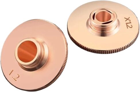 Laser Cutting Nozzle D28 M11 D32 M14 Single Double Chrome Nozzles 1.5 2.0 2.5 1Pcs(1.5mm,TypeA 28mm Chrome) in Kuwait