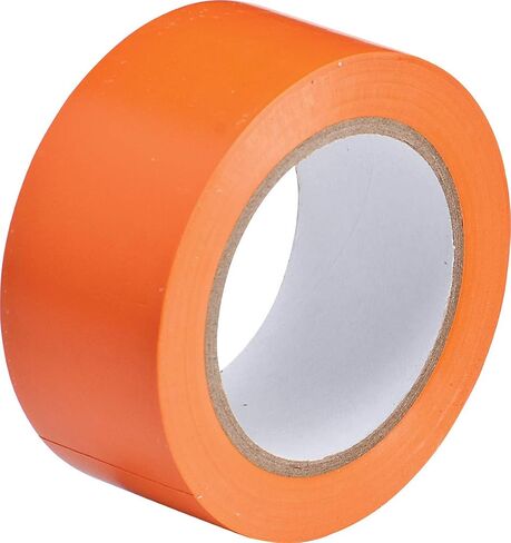 Brady 102825 ToughStripe Nonabrasive Floor Marking Tape, 108' Length, 2" Width, Orange (Pack of 1 Roll) in Kuwait