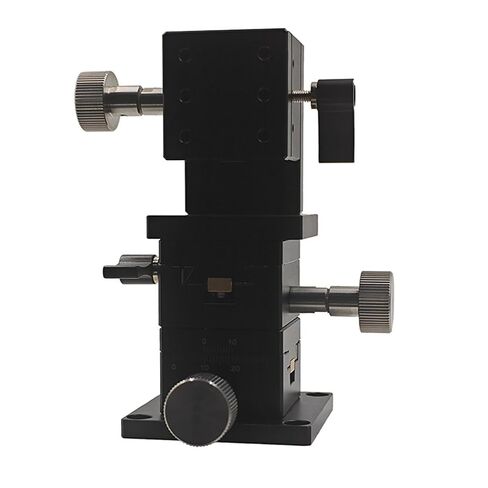 X-axis Manual Displacement Dovetail Groove Sliding Table Z-axis Lifting LWX LWZ4040 4060 4090 1Pcs(LWD4046) in Kuwait