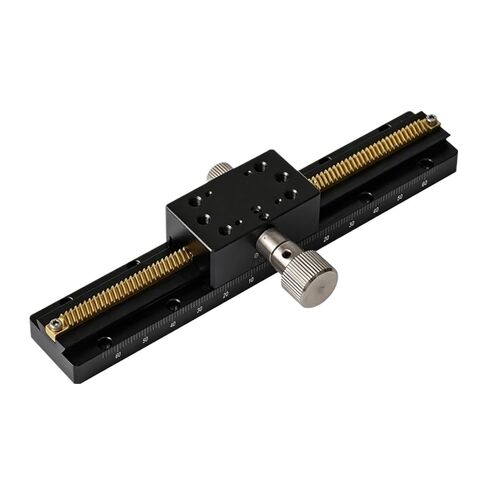 X-axis Dovetail Groove Sliding Table LWX60 Vertical Manual Displacement Linear Platform 1Pcs(LWX60-L300) in Kuwait