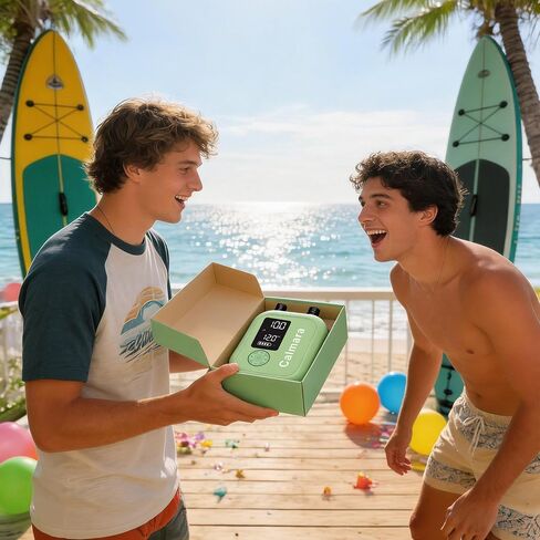 B1 Electric Paddle Board Pump,Rechargeable 10000mAh Cordless/12V DC 22 PSI High Pressure SUP Pump,Inflation & Deflation,Auto-Off for Stand Up Surfing Kite,Tent,Boat Gift for Men in Kuwait