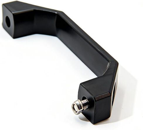 Aluminum Handle Black Aluminium Alloy Handles with Screws Rectangular Industrial Pull Handles 100mm Hole Distance for 2020Series Aluminum Extrusion Profile 3D Printer Parts, 2pcs/Pack in Kuwait